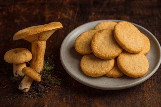 Recette de dessert à base de champignon de lactaire à odeur d'érable